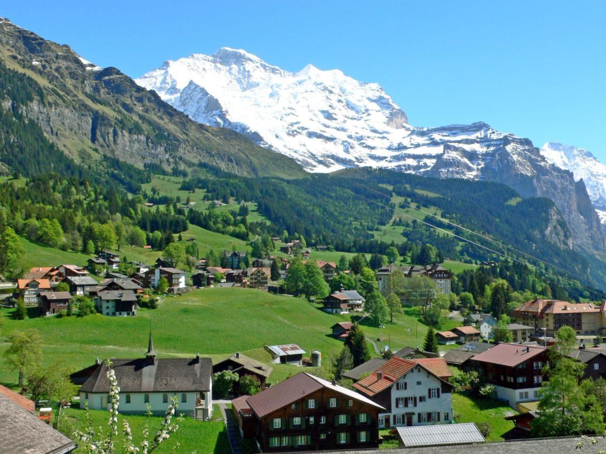 Apartment Rustica By Interhome Wengen Exteriér fotografie