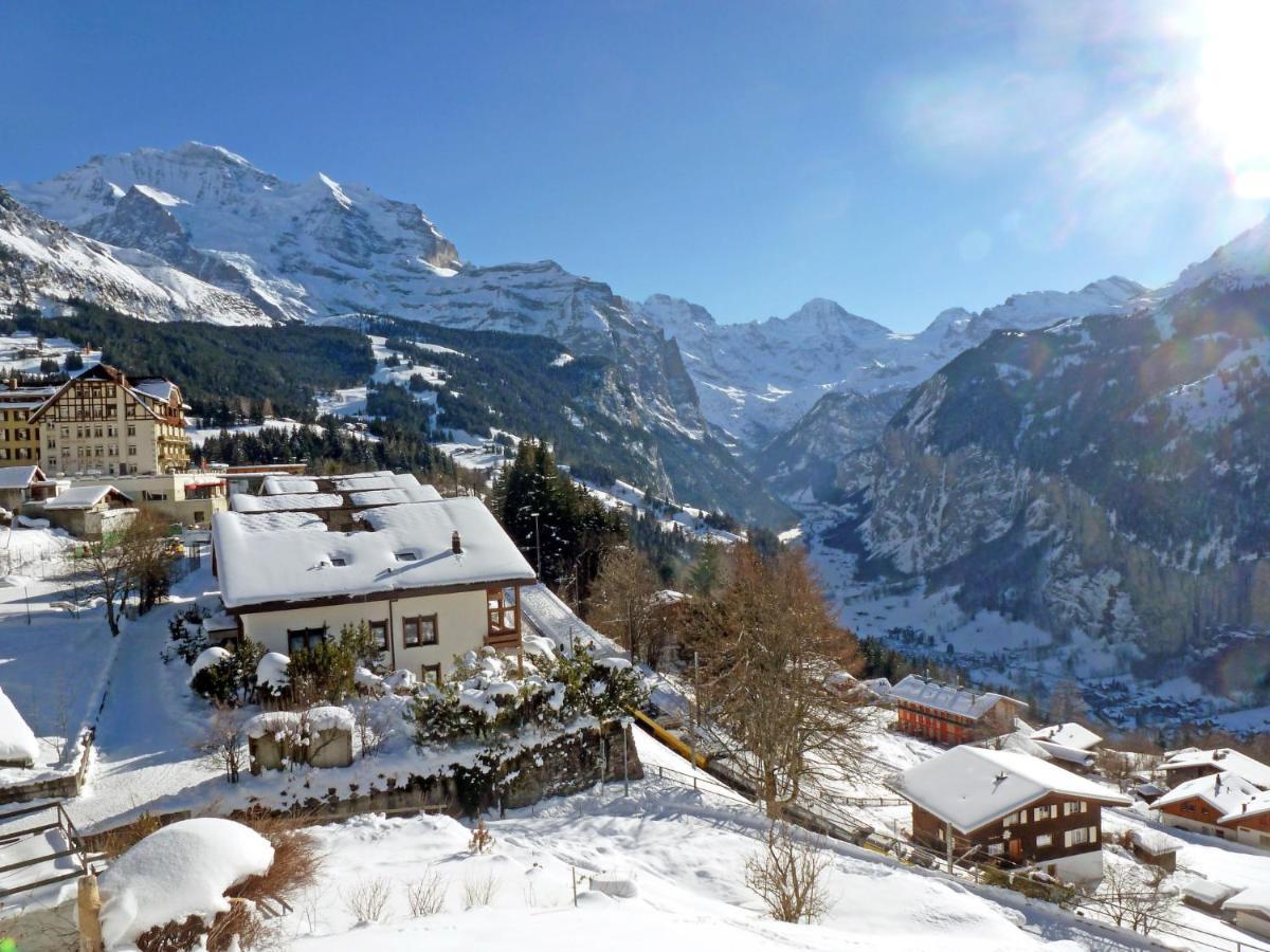 Apartment Rustica By Interhome Wengen Exteriér fotografie