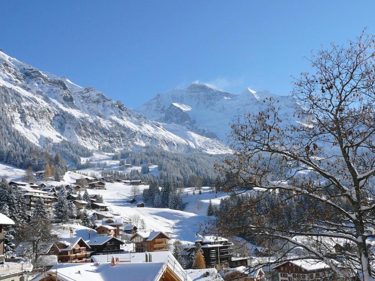Apartment Rustica By Interhome Wengen Exteriér fotografie